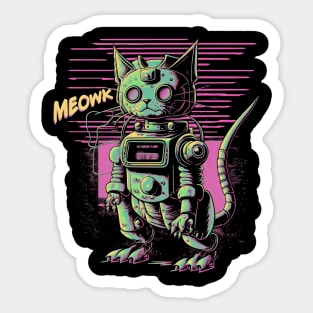 Cat Robot Sticker